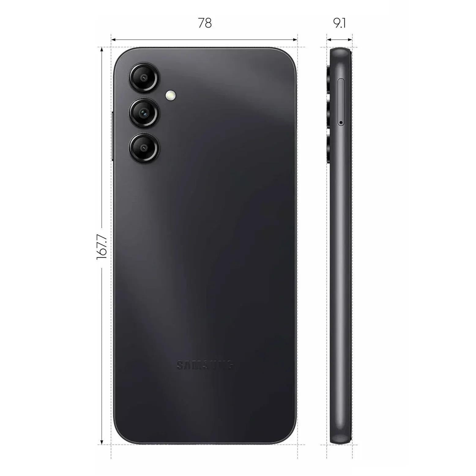 Samsung Galaxy A14 5G - 64GB (Unlocked) 6.6" Display - Black (New Sealed) - iBrightCS