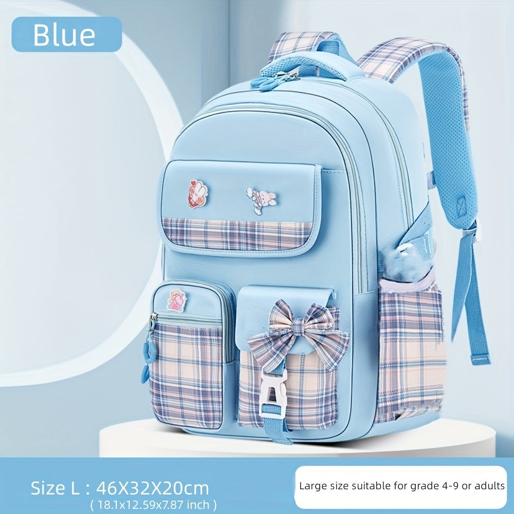 [Cute Backpack] Cute Girls Backpack | School Backpacks for Girls Kindergarten Elementary Preschool Middle Kids School Bag