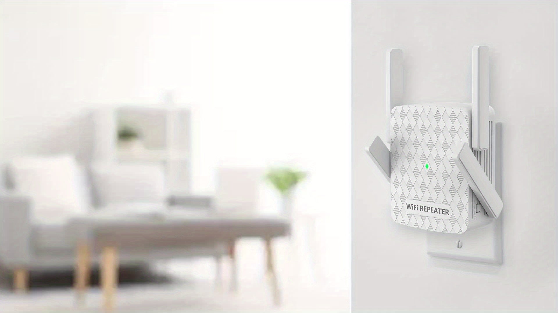 2025 Wirecutter Best WiFi Extender - 3Gbps Dual-Band 5GHz/2.4GHz Home Signal Booster, Covers 1500 Sq.Ft & 30 Devices, Onemesh Technology, One Ethernet Port, Fast Speed Stable Signal, US Plug (100-240V), Wifi Extender Signal B - iBrightCS