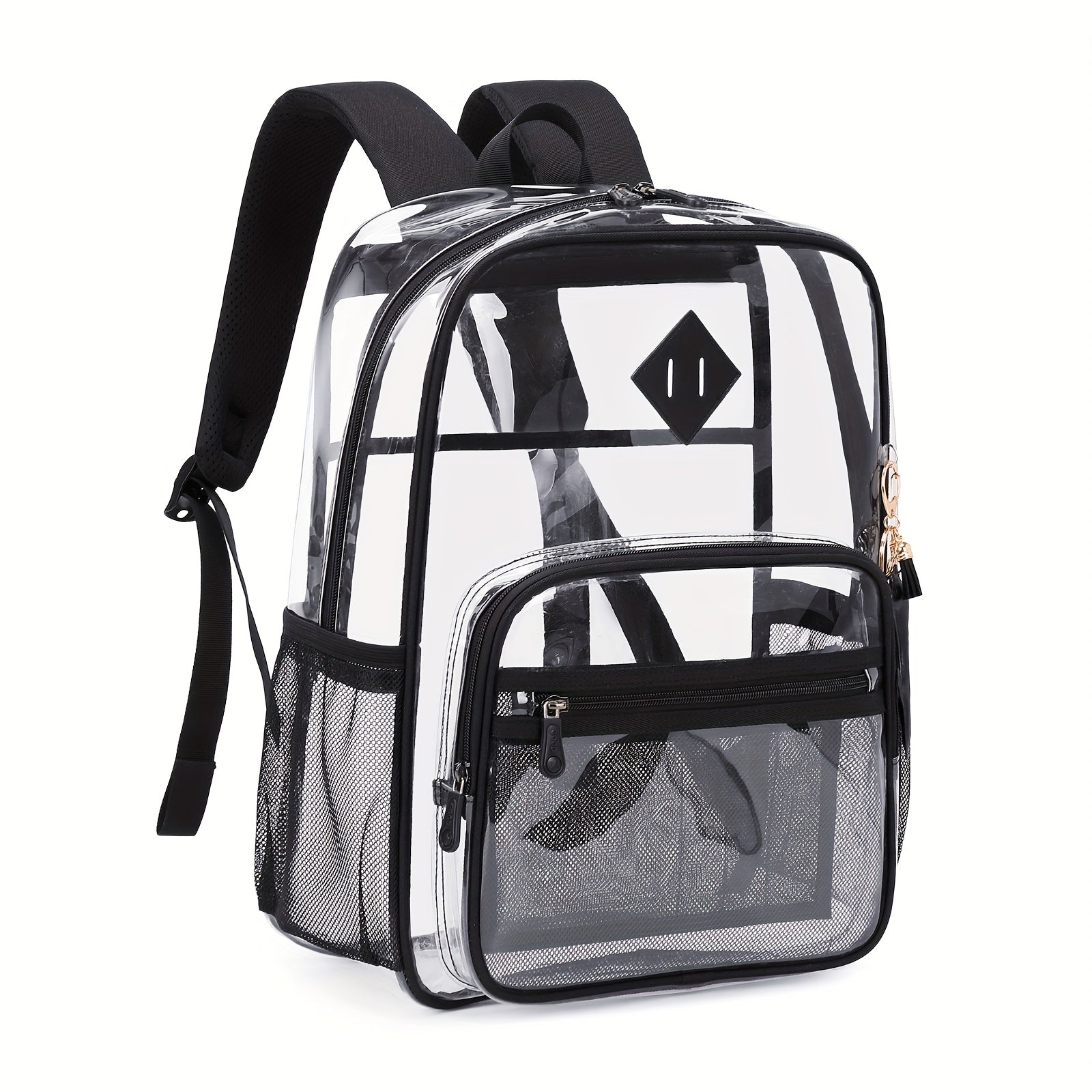 Backpacks Fashion Leisure Backpacks Go Out Transparent Student Backpacks TPU Multi-function Large Capacity Women'S Schoolbags - iBrightCS